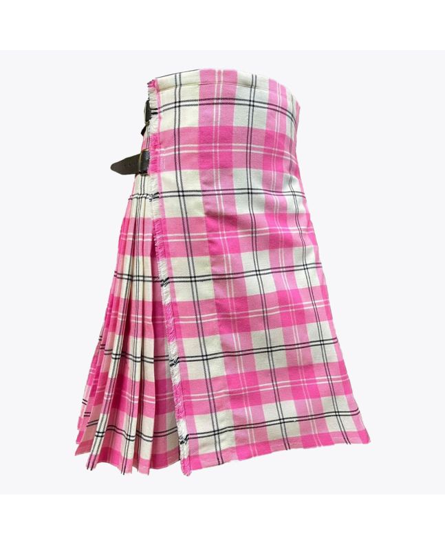 Ailsa Pink Tartan Kilt