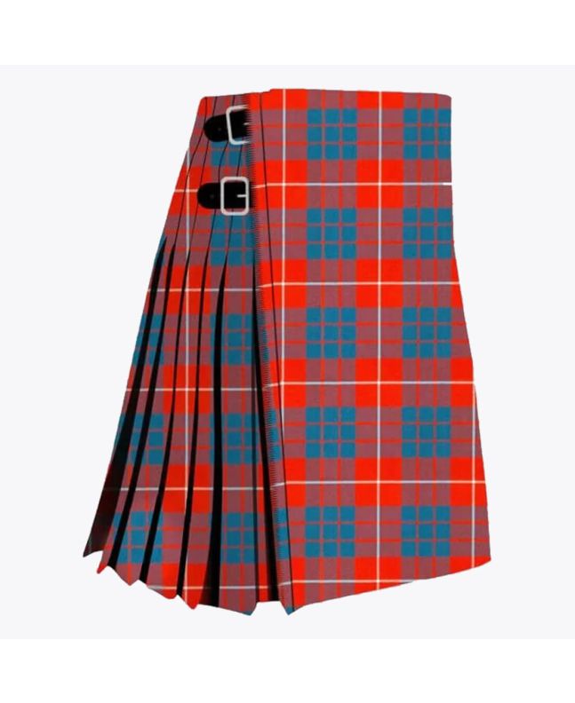 Hamilton Red Ancient Tartan Kilt