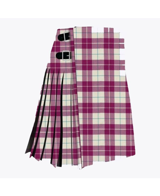 Lewis Magenta Tartan Kilt