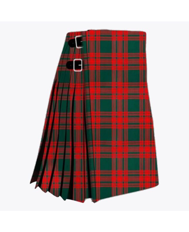 Menzies Green Modern Tartan Kilt