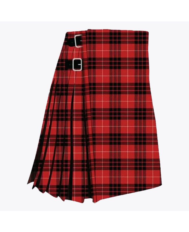Munro Black & Red Tartan Kilt