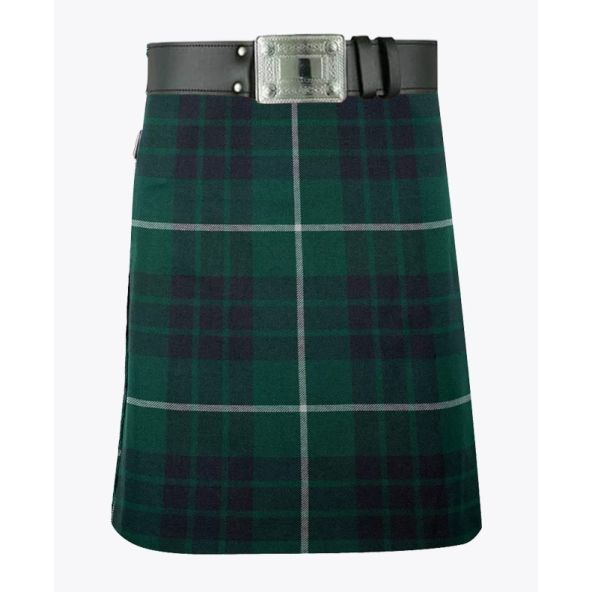Hamilton Green Tartan Kilt