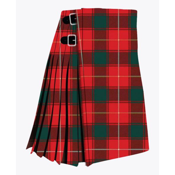 MacPhee Red Modern Tartan Kilt