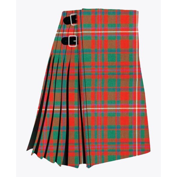 Mckinnor Red Ancient Tartan Kilt