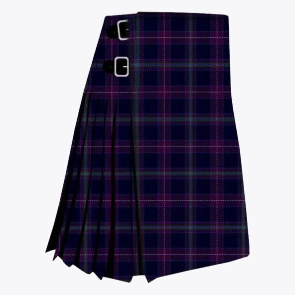 Scottish Heather Tartan Kilt