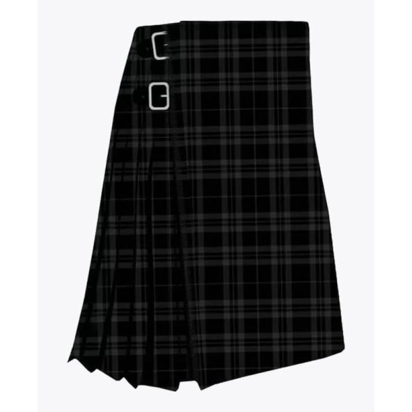Spirit of Glyndwr Grey Welsh Tartan Kilt