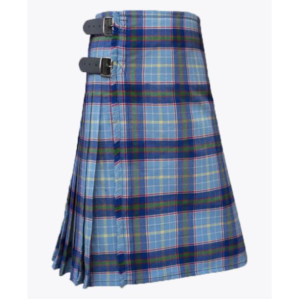 Texas Bluebonnet Tartan Kilt