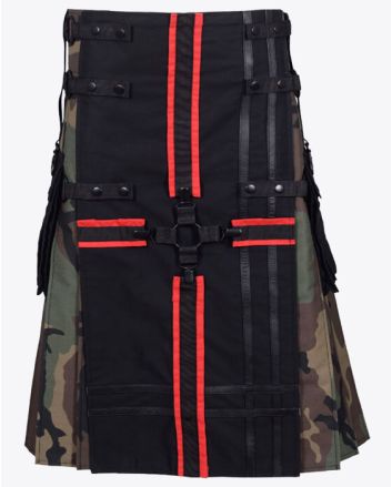 Camouflage Utility Kilt for Men - Tactical Kilt