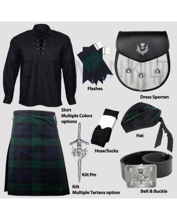 Casual Kilt Set for Men