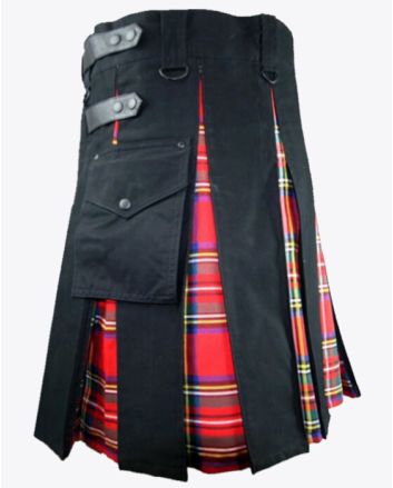 Hybrid kilt for Men with Cargo Pockets