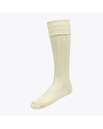 Kilt Hose Off White