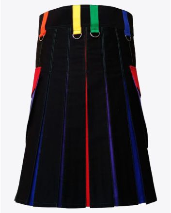 Pride Rainbow Utility Hybrid Kilt